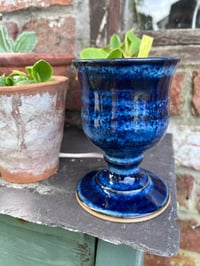 Image 1 of Blue Goblet 175ml