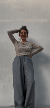 Image 1 of LILITH BASIC maglia misto Lana