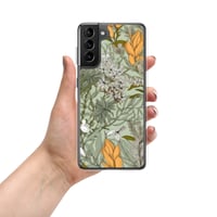 Image 16 of Art Nouveau Inspired Soft Multicolor Boho Floral Sketch Clear Case for Samsung®