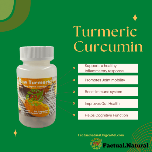 Image of Turmeric Curcumin capsules 
