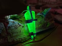 Image 1 of Upcycled Uranium Glass Fork Pendant 