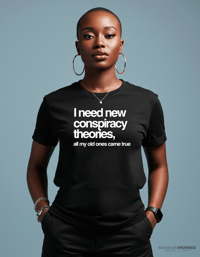 Image 2 of ISO Conspiracy Theories Tee