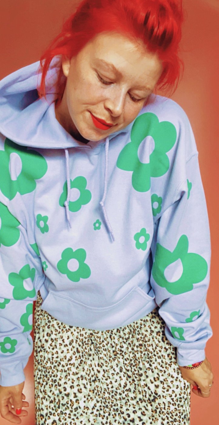 Hoodie floral shop