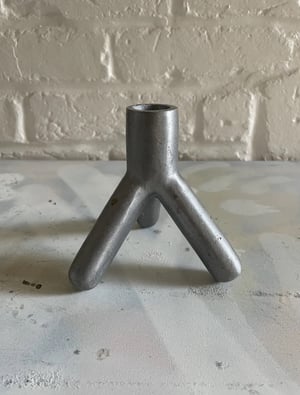 Image of Vintage metal candlestick