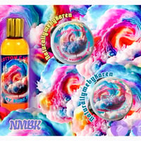 Image 1 of  “SILKY BODY OIL”  “BUTTERIFFIC” BODY BUTTER WHIPPED FOAMING SUGAR SCRUB COTTON CANDY