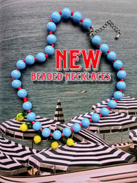 Image 3 of BEADED LEMON NECKLACE 
