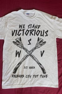 Image of Rhubarb City Shirt - Gildan White