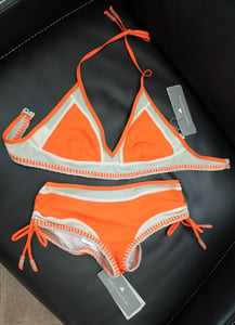 Image of Orange Stella McCartney for Adidas Bikini (New w/ Tags)