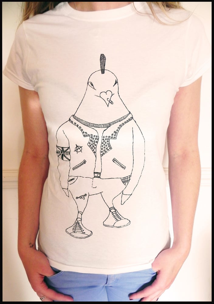Image of Women's Punk Pigeon T-shirt