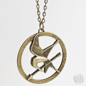 Image of The Hunger Games Mockingjay Necklace