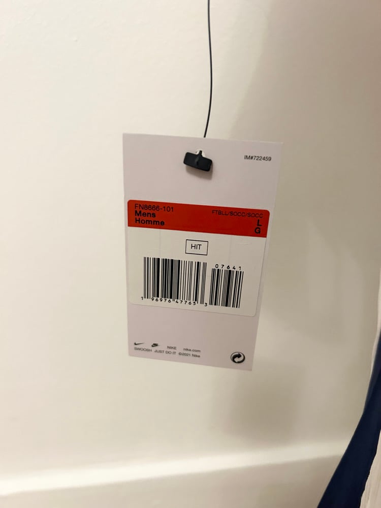 Image of Tottenham Hotspur “JOHNSON 22” Vaporknit 2024/25 Home Europa Final Shirt  (L)