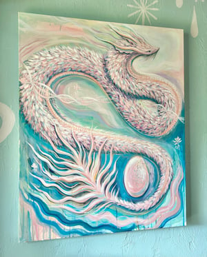 Image of RESERVED BLISS DRAGON Original 