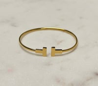 Image 5 of Gold Tiffany Bracelet free Size Bracelet