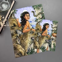 Image 3 of Greek Mythology Witch Watercolor Print