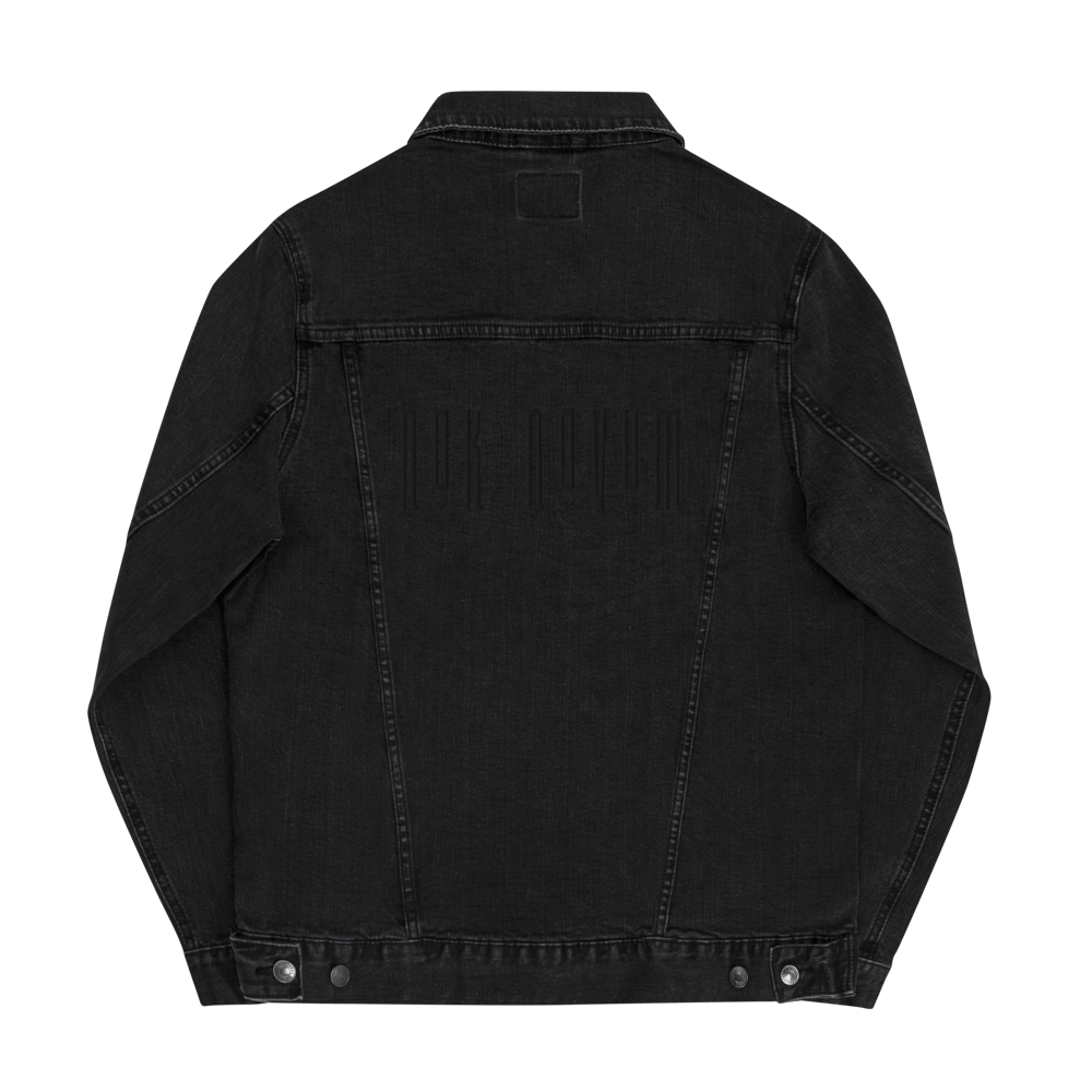 Image of Embroidered Denim Jacket