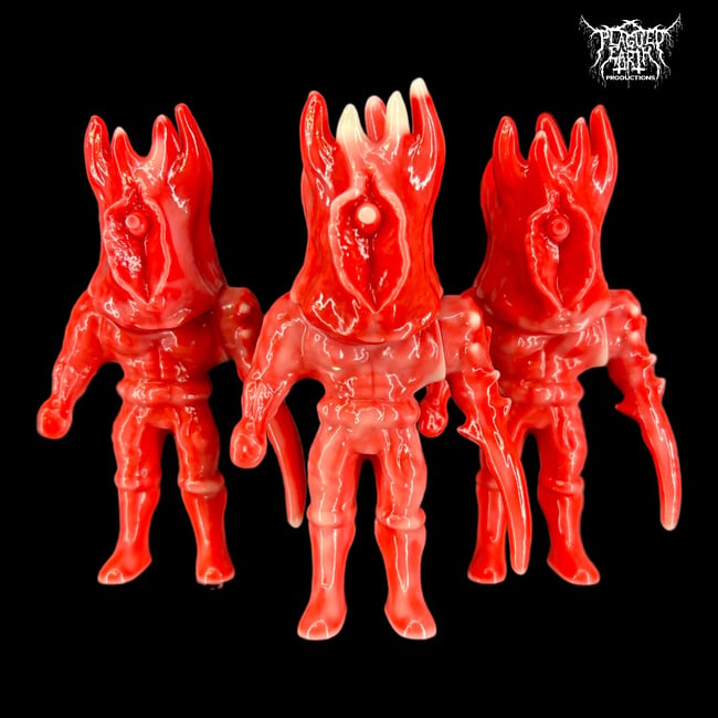 limited edition GID RADIOACTIVE MEAT MARBLE VAS DISSECTOR | PLAGUED ...