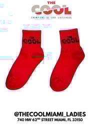 The Cool Socks (Red/Black)