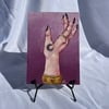 Witch Hand Original Oil Painting