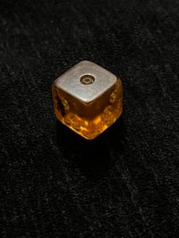 Image 2 of Hand carved Baltic Amber Game Dice