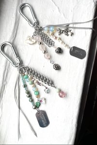 chunky bag charm keychains