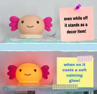 Image 2 of Glow-lotl Lamp!