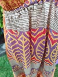 Image 7 of Havana Halter Dress- classic statement holiday piece- one size - YELLOW POP PURPLE