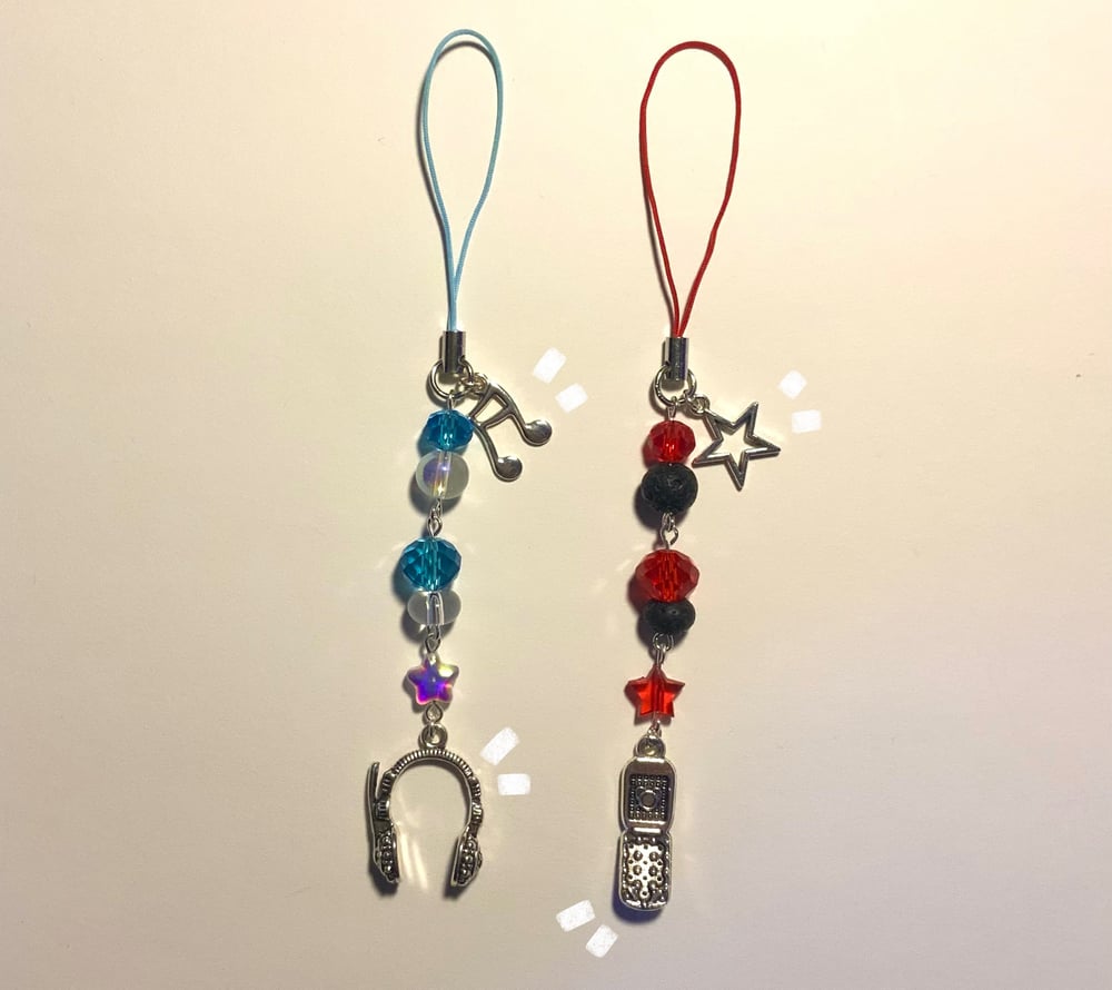 Image of cyber phone charms !! ⋆˚✮  