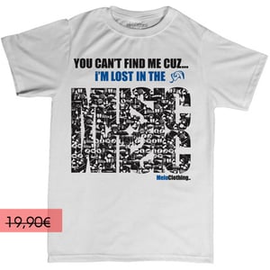 Image of LOST IN THE MUSIC - blanc – Homme (T-shirt)