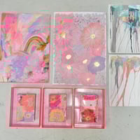 Image 3 of Rainbow Hill - original artwork on board