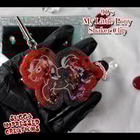 Image 1 of Red MLP Clip