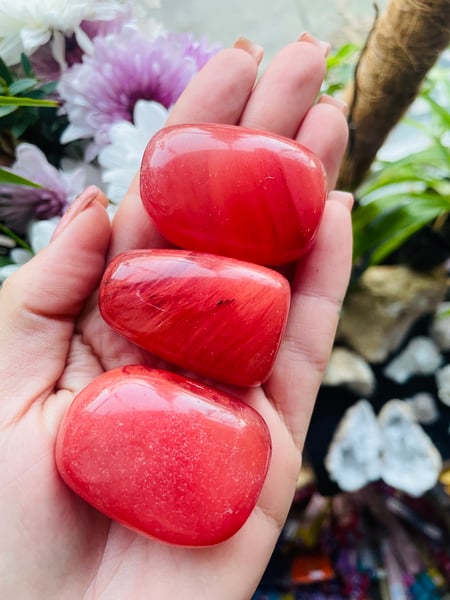 Image of Anxiety meditation stone 