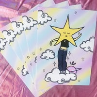 Image 1 of Star girl Print