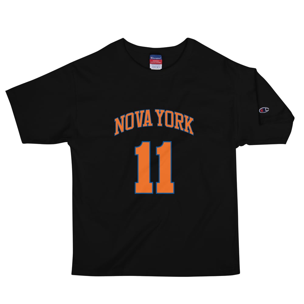 "Burner" Nova York 100% Cotton Champion Oversized T-Shirt