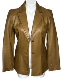 Image 1 of Kenneth Cole Leather Blazer