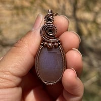 Image 3 of Peach Moonstone with Sunstone Pendant 💘✨