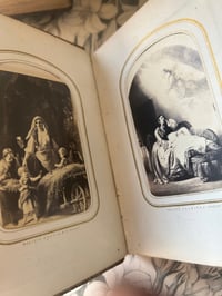 Image 5 of Ancien album-photo début 1900, avec clous en métal doré