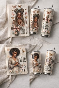 Image 1 of Spiritual Journal and 20 oz Tumblr sets