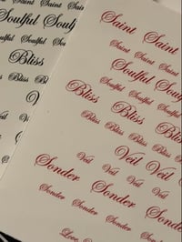 Image 1 of Jumbo Water decals prt.2