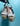Look 52 Christian Louboutin Blue/white Espadrilles