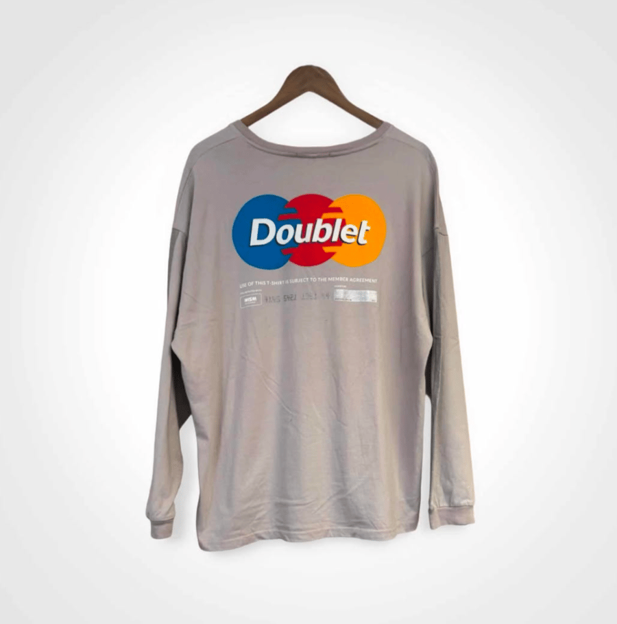 Image of SS18 Doublet x WISM Mastercard Longsleeve 