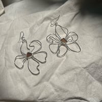 Image 4 of AMBER BLOOM EARRINGS