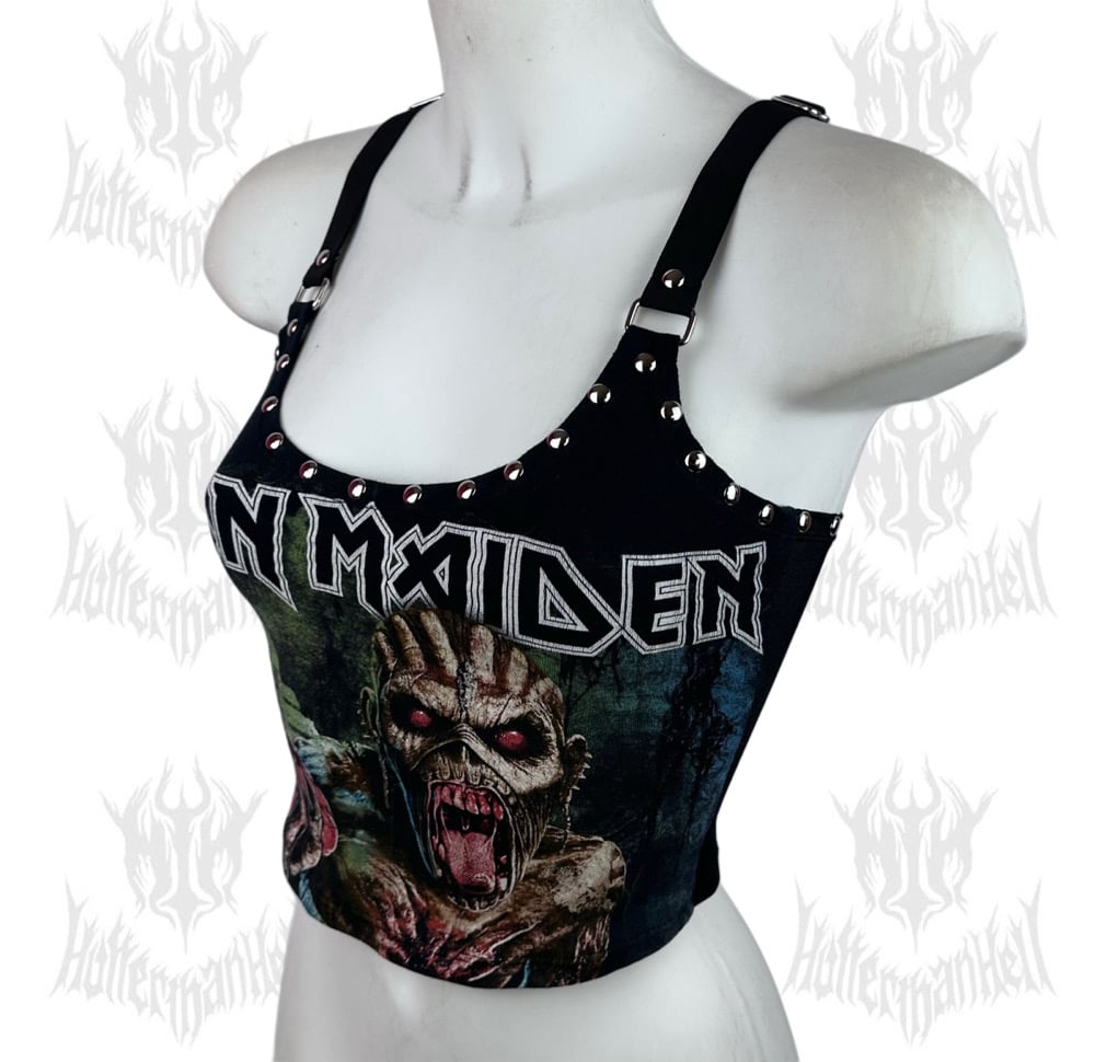 Iron Maiden "Book Of Souls” Crop Top (SIZE XS)