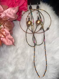 Image 2 of Stardust Shine large Hoop earrings 