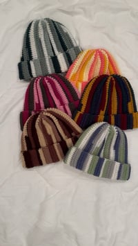 Image 2 of Scrap Yarn Beanie
