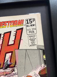 Image 3 of The Flash, framed complete vintage DC comic, No 294 February 1981