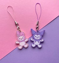 Image 2 of Melo and Kuro Acrylic Charms ONLY MELO AVAILABLE