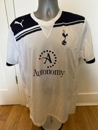 Image 3 of Tottenham Hotspur “VAN DER VAART 11” 2010/11 Home Shirt + PL patches (M)