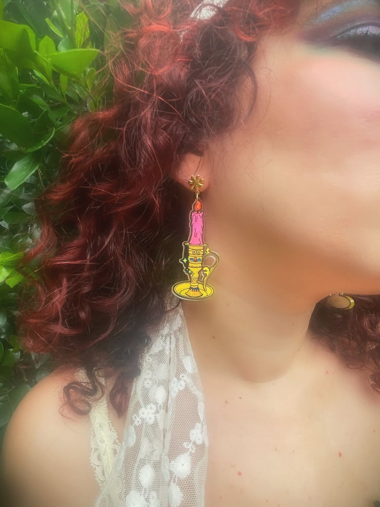 Image of Under the Candle Light earrings