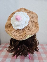 Image 4 of Pastel Flan Hat