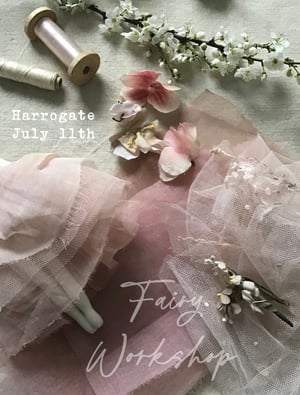 Image of Forever Fairy workshop at Jenny Roberts Millinery in Harrogate